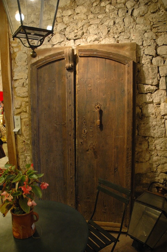 Porte à 3 panneaux époque Régence Portes intérieures . Portes Antiques