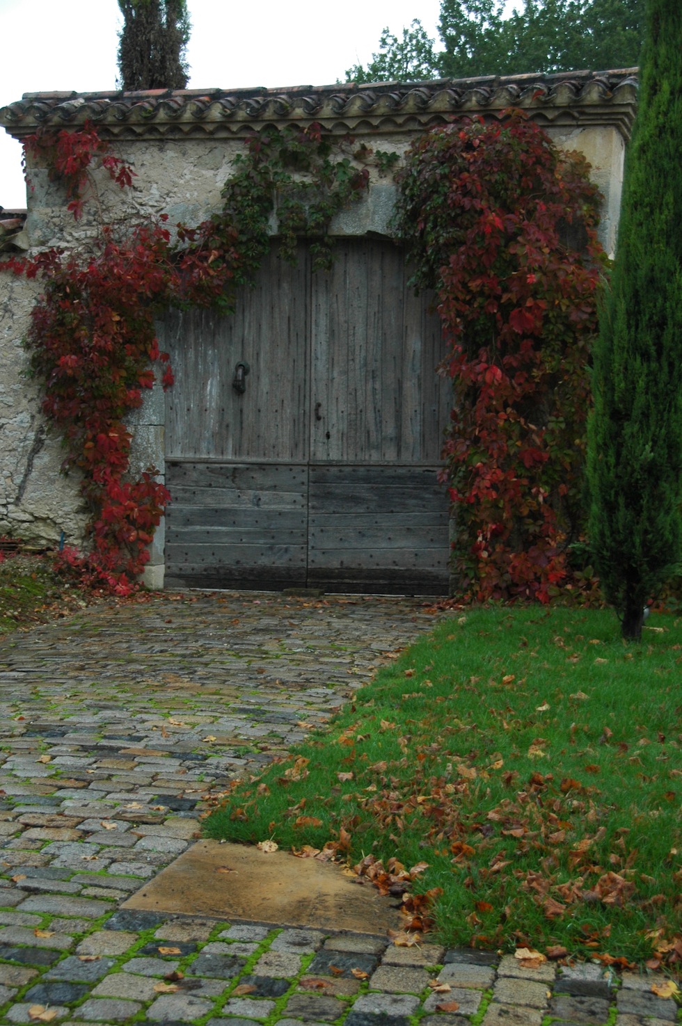 PORTES ET PORTAILS  SUR MESURES RÉALISÉS EN CHÊNE OU CHÂTAIGNIER, CLOUTÉS ET VIEILLIS. POSSIBILITÉ DE FOURNIR DES FERRONNERIES ANCIENNES ( SERRURES, PENTURES ET POIGNÉES EN FER FORGÉ D'ÉPOQUE XVII OU XVIII ÉME SIÈCLE)PRIX : SUR DEVIS