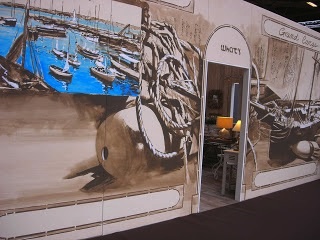 Décor mural pour un stand du salon " Maison et Objet "